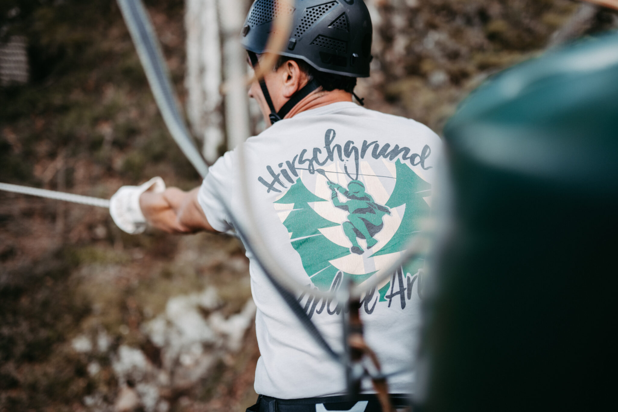 hirschgrund zipline area schwarzwald heubach wolfach